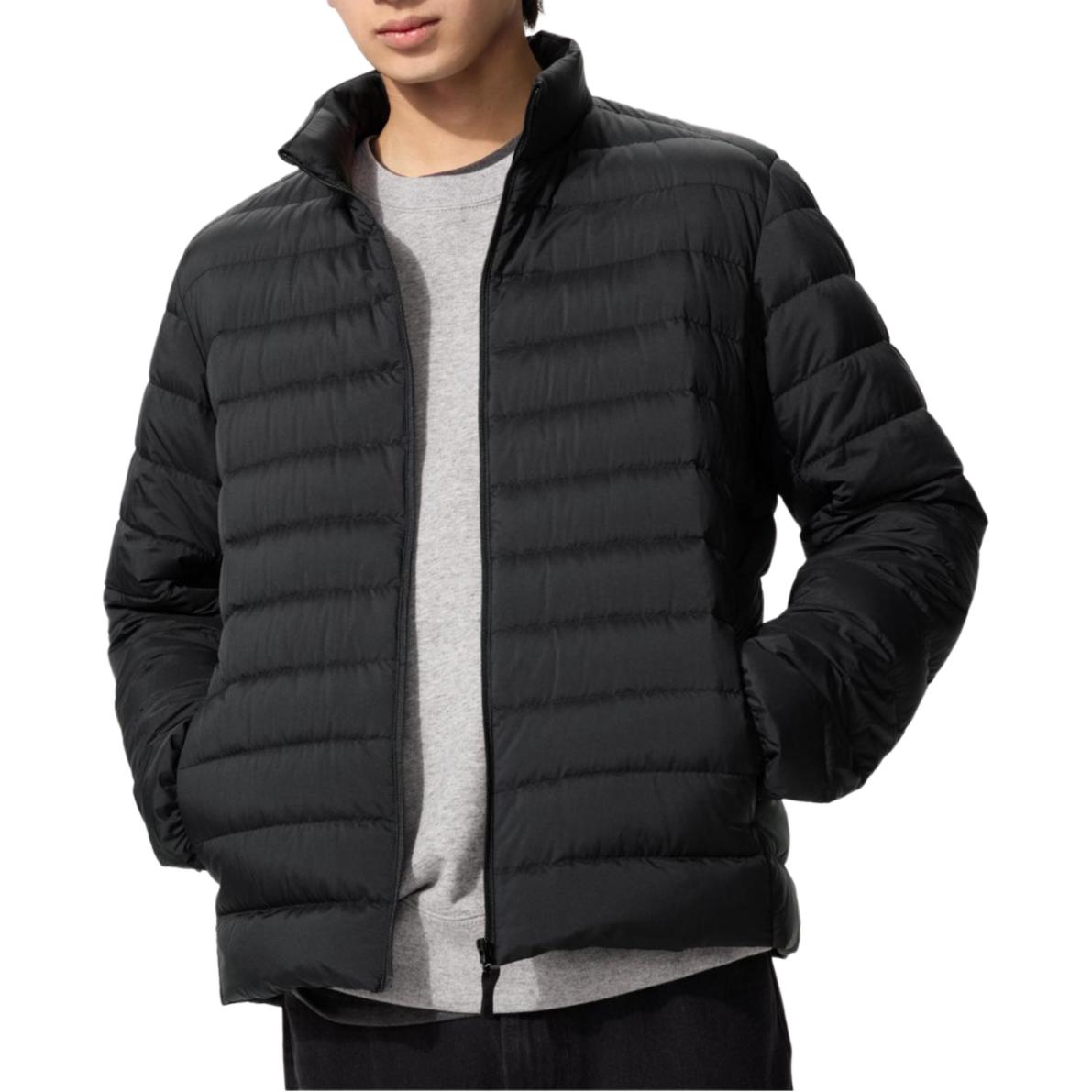 

UNIQLO Пуховик унисекс черный, Black