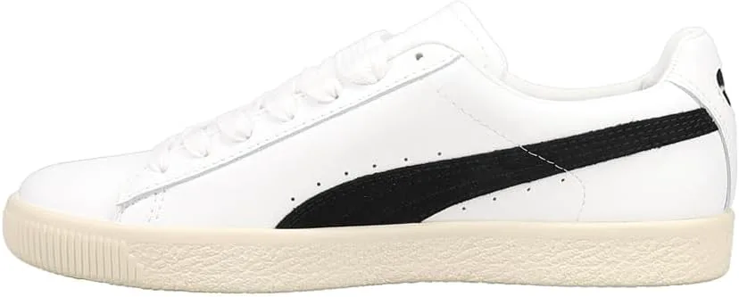 Мужские кроссовки PUMA Clyde Mig на шнуровке повседневные - белые, белый — фото 3