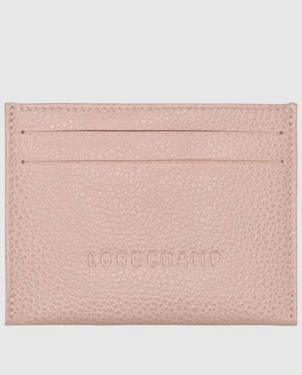 

Женская кожаная визитница Le Foulonné Longchamp, цвет Natural