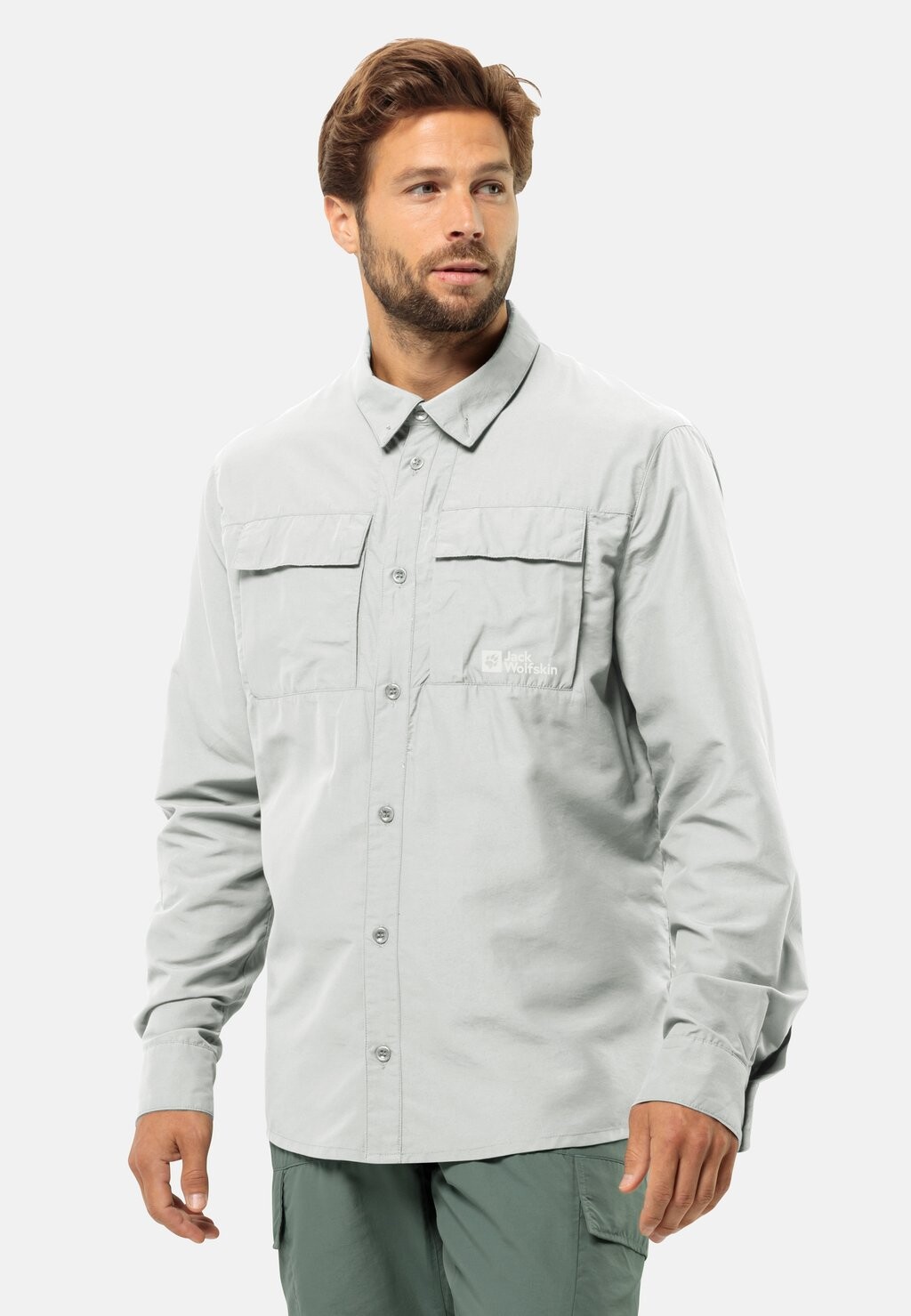 

Рубашка BARRIER Jack Wolfskin, цвет cool grey