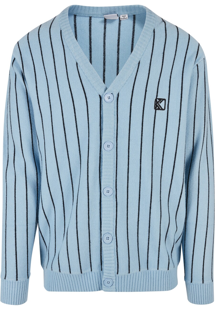 

Вязаный кардиган Karl Kani Knit Cardigan, цвет night blue/light blue