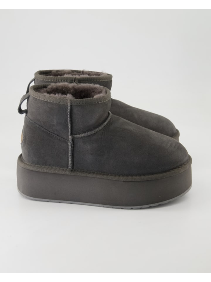 Ботильоны EMU Australia Schnürstiefeletten, серый — фото 2