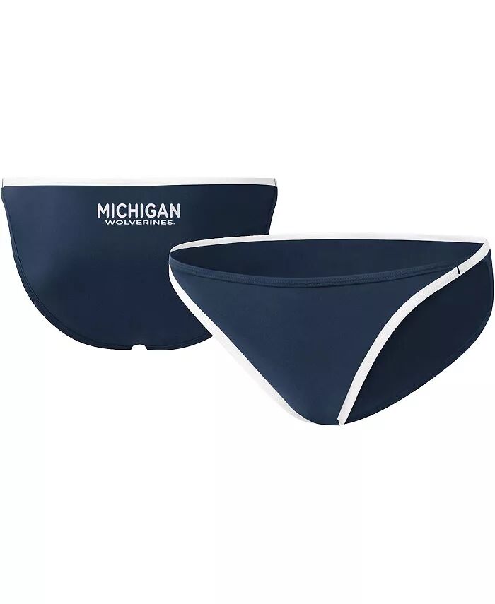 

Женские плавки-бикини Navy Michigan Wolverines Play Action G-III 4Her by Carl Banks