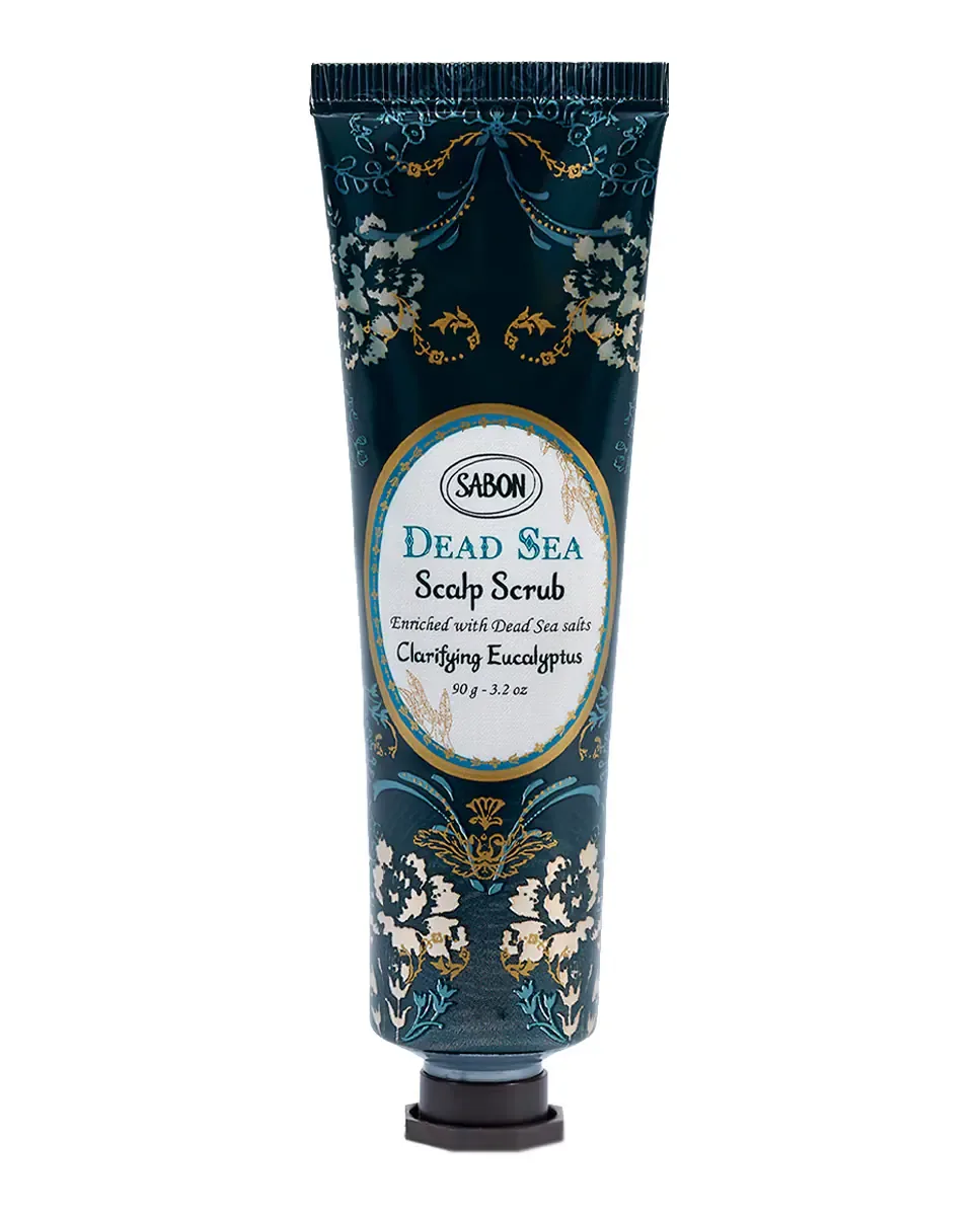 Скраб для кожи головы с мертвой морской солью и эвкалиптом 90 г Sabon