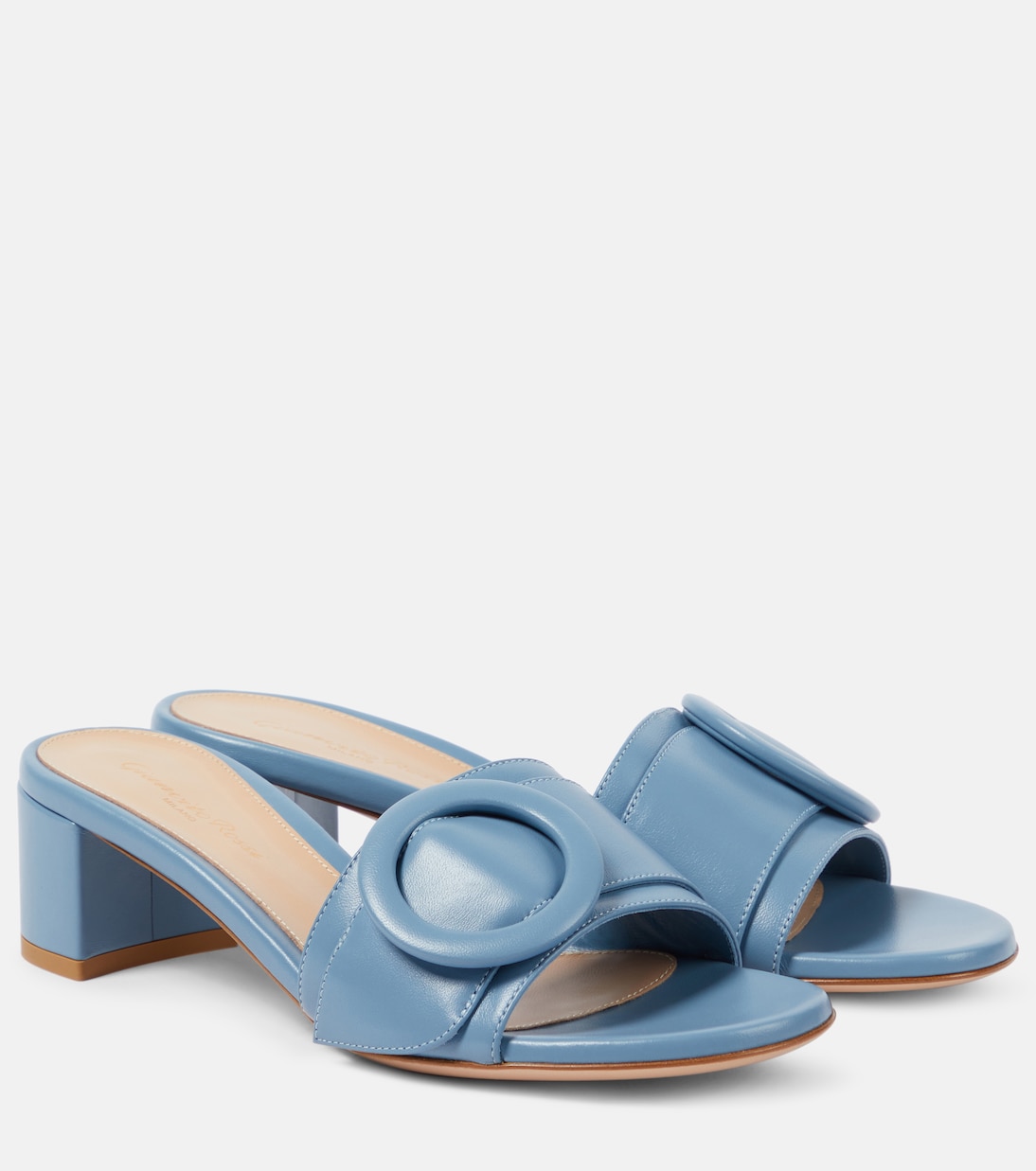 Кожаные мюли Venezia 45 Gianvito Rossi, Antibes