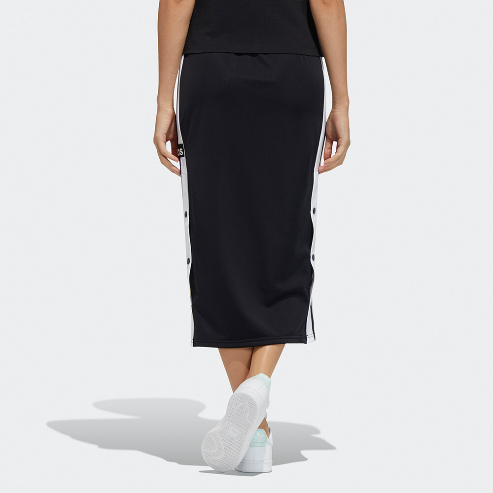 Adidas Originals Женская повседневная длинная юбка, цвет Black — фото 3