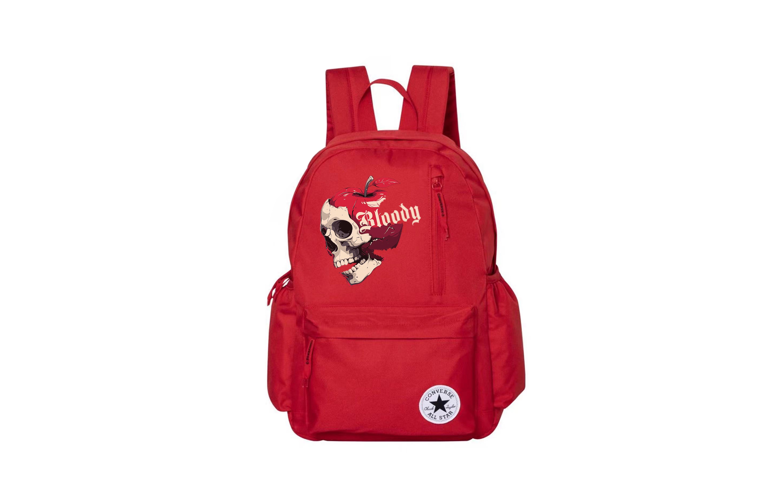 

Converse Полиэстеровый рюкзак обычный унисекс красный, Red