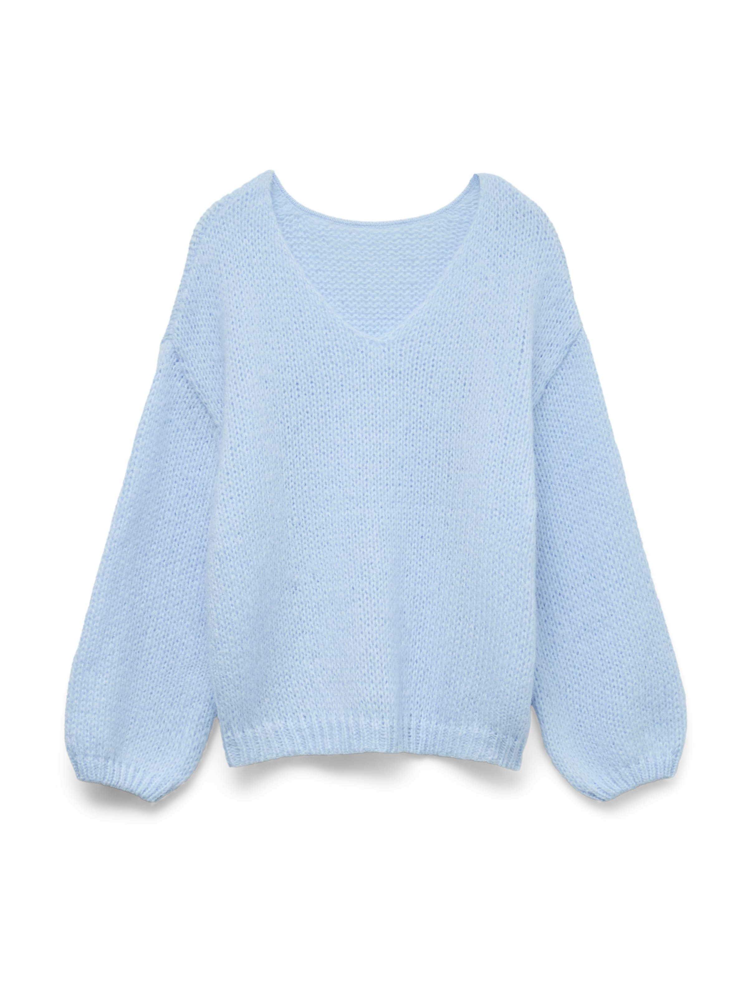 

VERO MODA Свитер оверсайз 'VMMaybe' в светло-голубом цвете