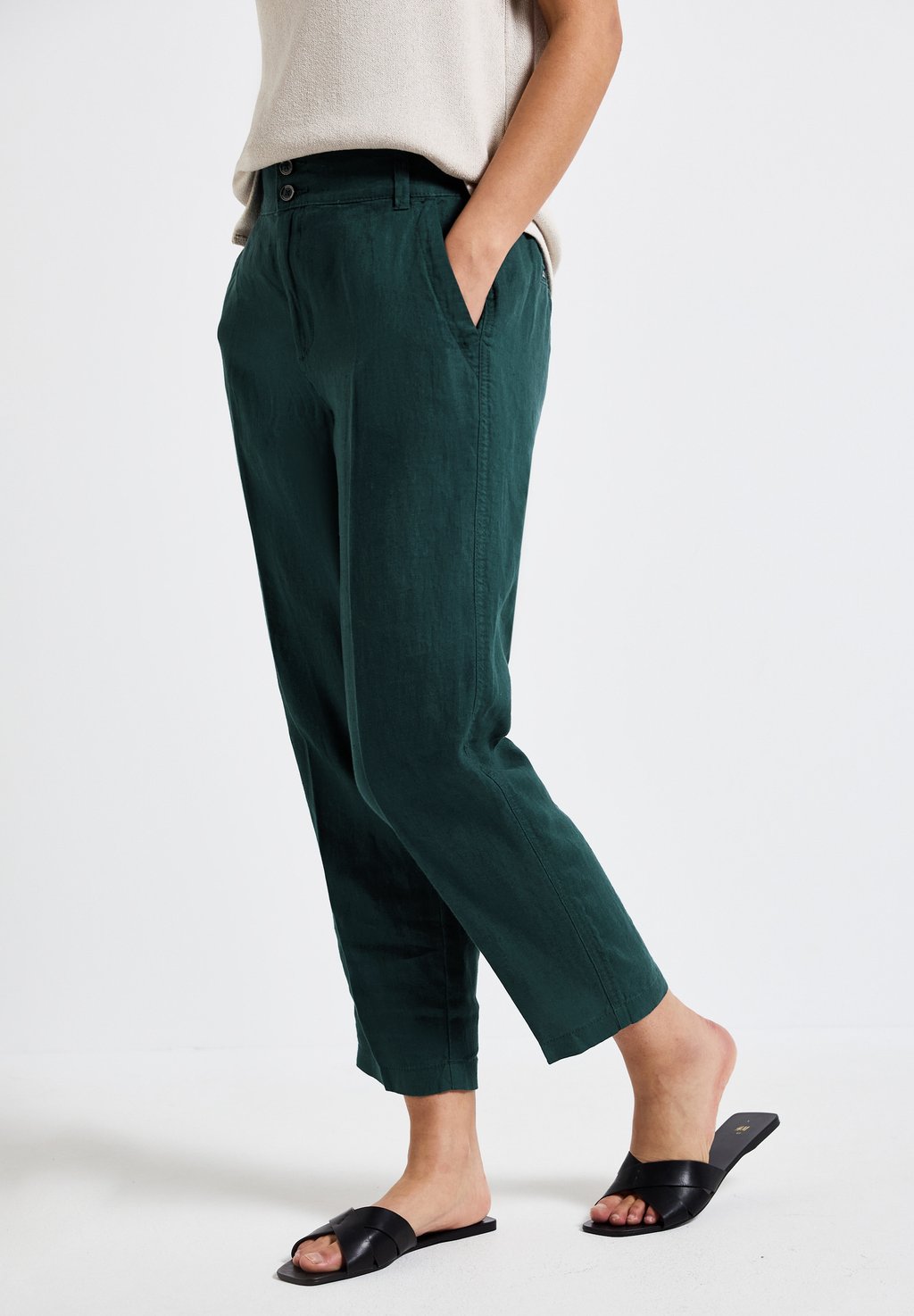 

Чиносы CASUAL FIT Street One, цвет Grün