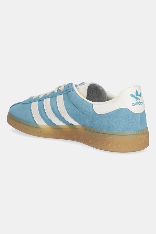 Замшевые кроссовки Muenchen Adidas Originals, бирюзовый — фото 3