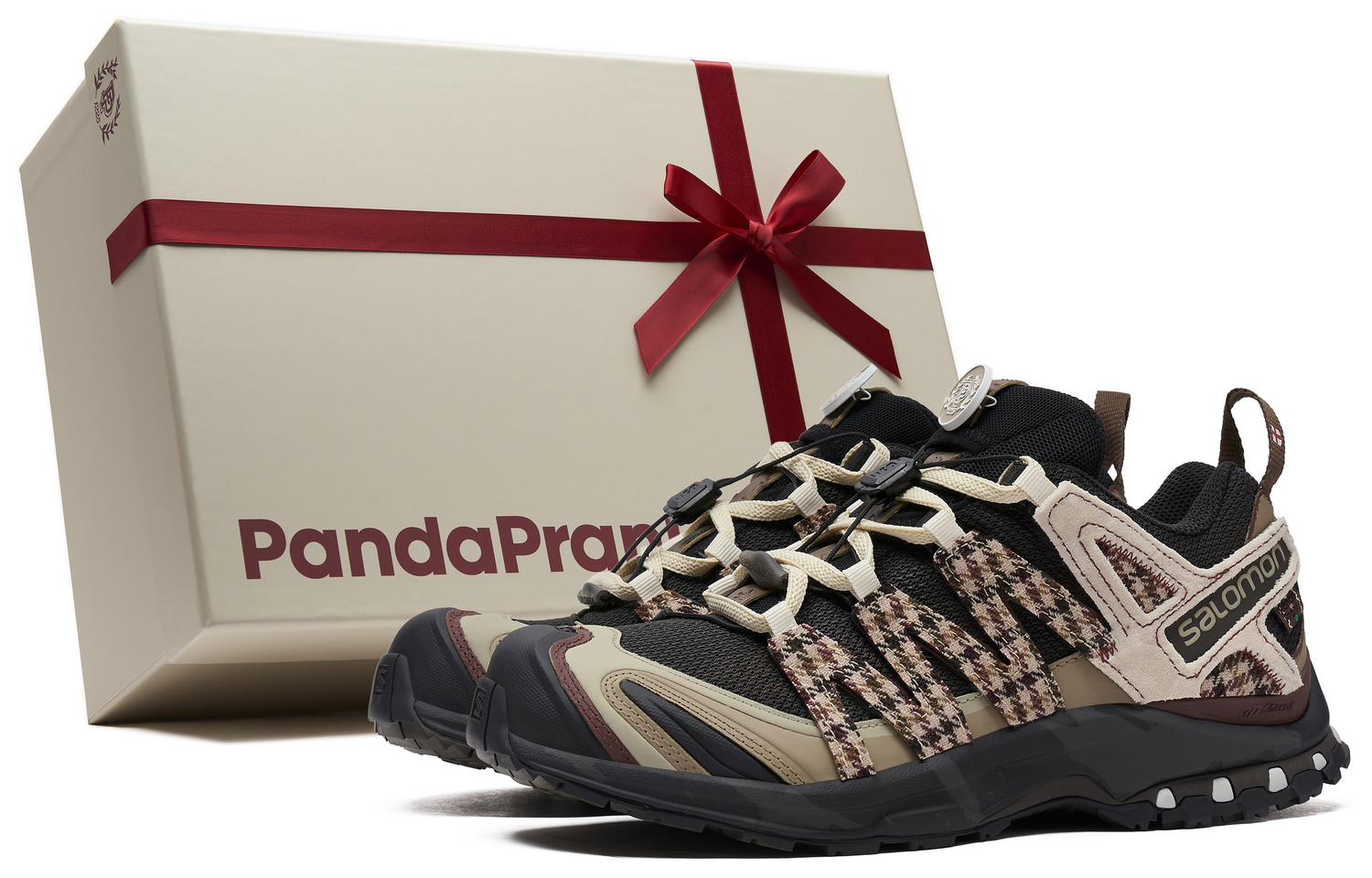 

SALOMON Кроссовки для бега XA PRO 3D Slip-Resistant низкие Unisex красный коричневый