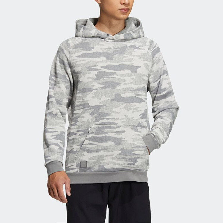 Толстовка мужская средне-серая Adidas, серый — фото 2