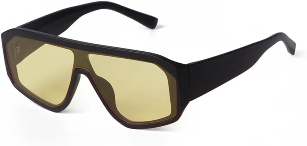 

Солнцезащитные очки с защитой UV400 | Большая оправа, плоский верх, градиентный цвет | для женщин и мужчин, для занятий спортом на открытом воздухе и вождения DSVIGF, 06