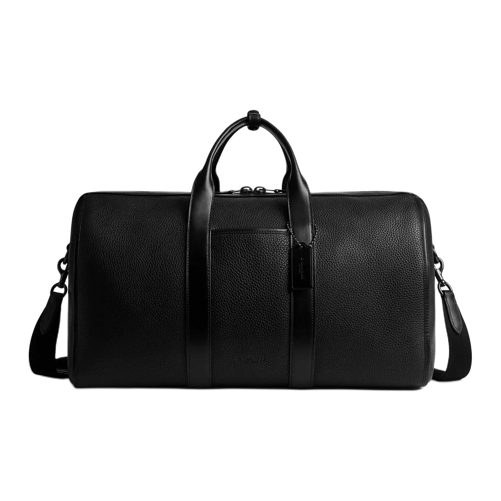 

Gotham Pebble Leather Portable One Shoulder Travel Bag Men's COACH