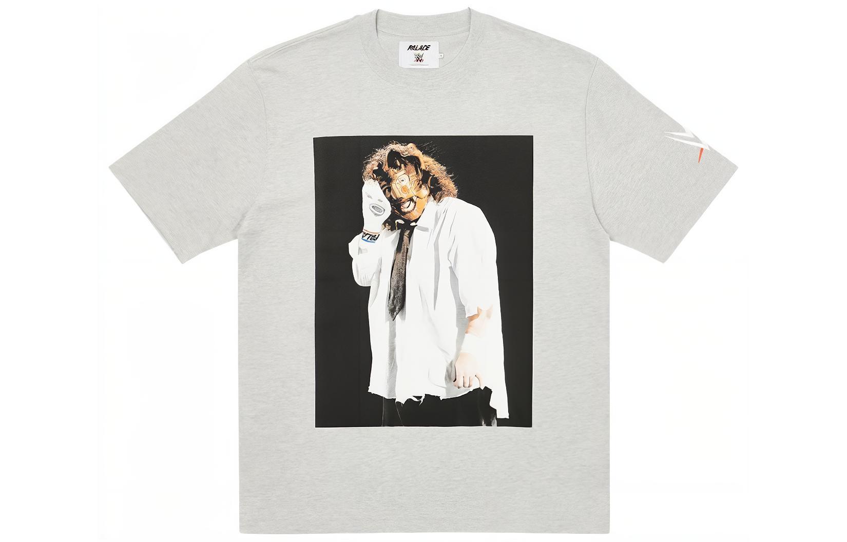 

Футболка X Wwe Mankind Sock PALACE, серая