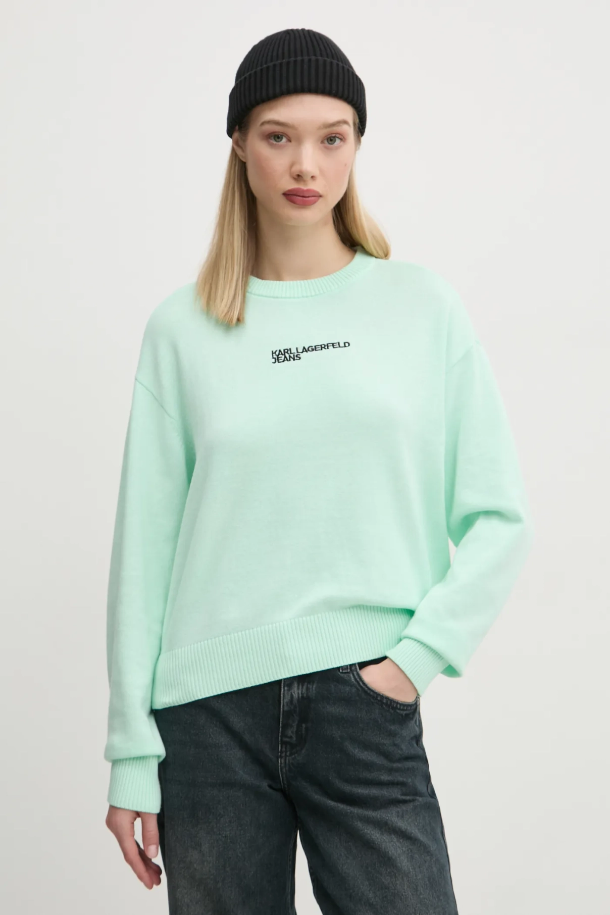 

Свитер Karl Lagerfeld Jeans, зеленый