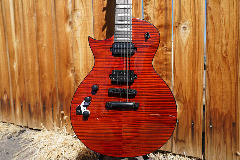 

Электрогитара ESP LTD EC-1000 Tiger Eye Left Handed 6-String Electric Guitar