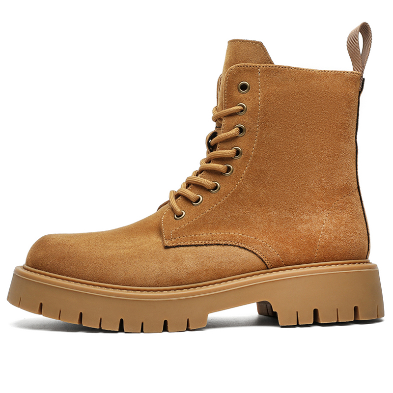 

V05 Желтые унисекс ботинки Martin, цвет Yellow Men's
