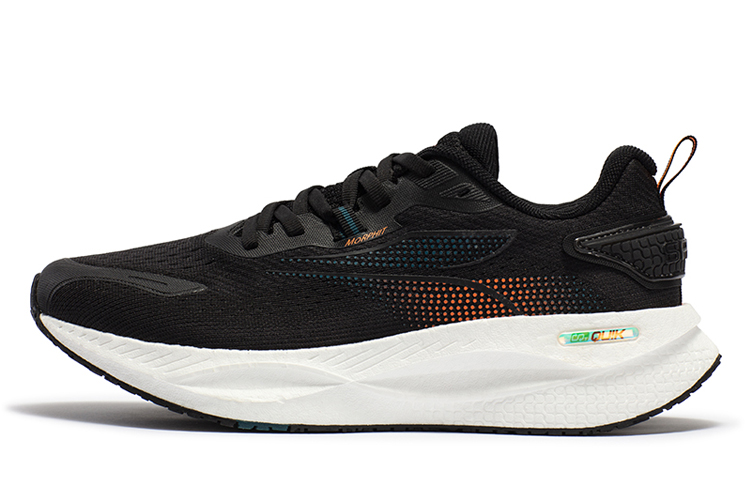 

361° Кроссовки Speed Boost CQT с амортизацией, противоскользящие, износостойкие, дышащие, низкие, мужские, цвет "Обсидиановый черный"