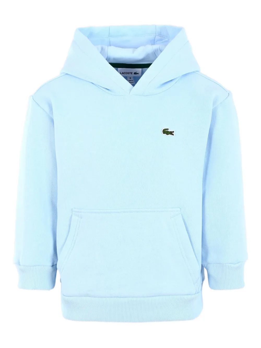 

Толстовка с капюшоном и вышитым логотипом Lacoste Kids, синий