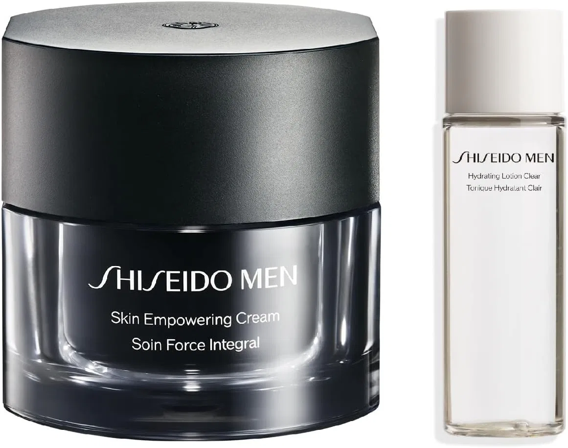 Набор для ухода за кожей Shiseido Men: крем + лосьон, 30 мл + 50 г