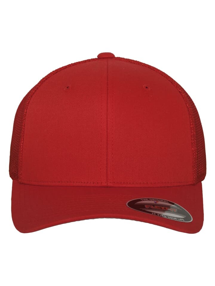 

Бейсболка Flexfit Trucker, красный