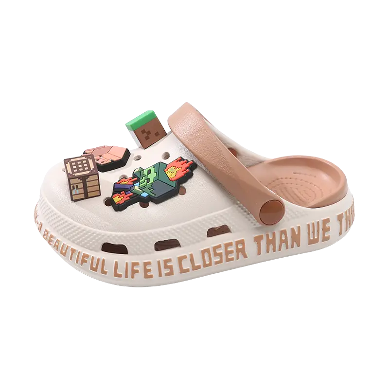 

Clogs Kids ABC KIDS, бежевый/коричневый