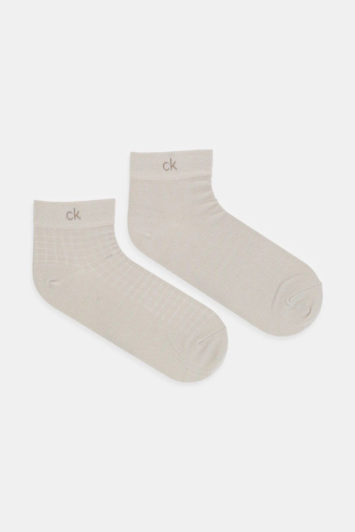 

Носки 2 шт. в упаковке Calvin Klein, бежевый