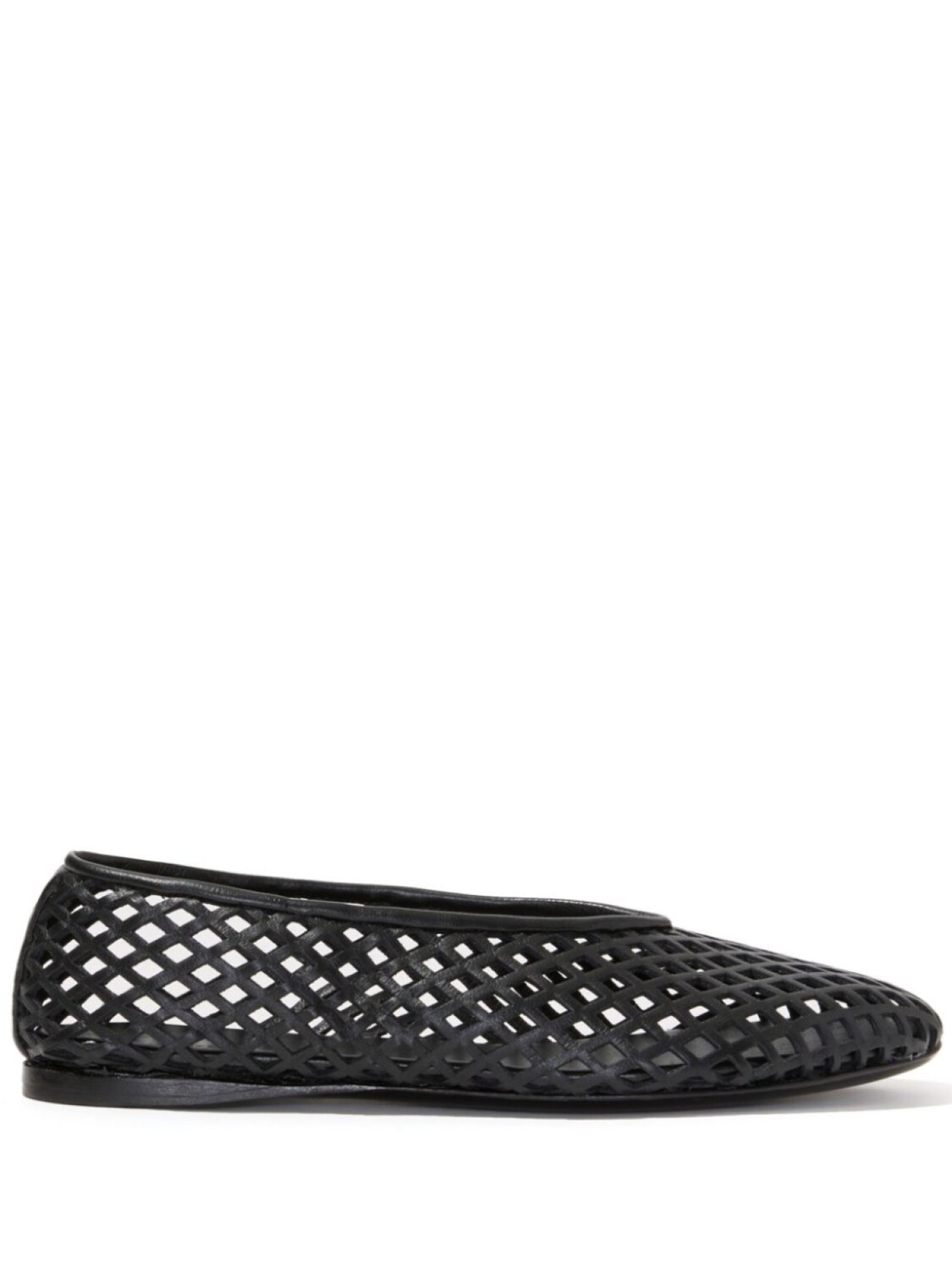 

Балетки Tee Perforated Proenza Schouler, черный