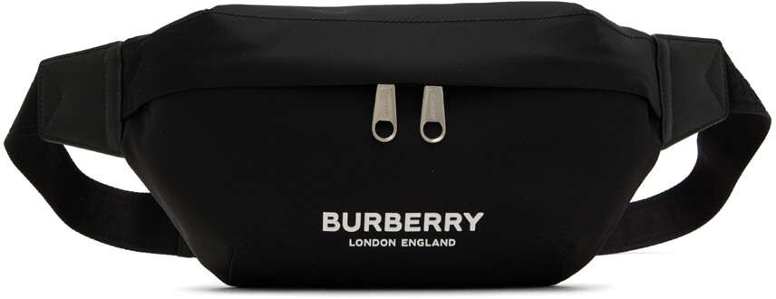 

Черная поясная сумка Sonny среднего размера Burberry, цвет Black