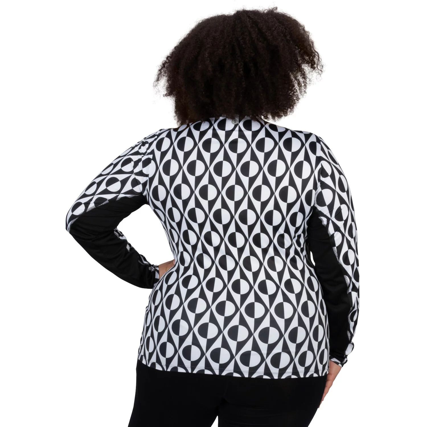 

Футболка больших размеров Nancy Lopez Aspiration с длинными рукавами Nancy Lopez Golf