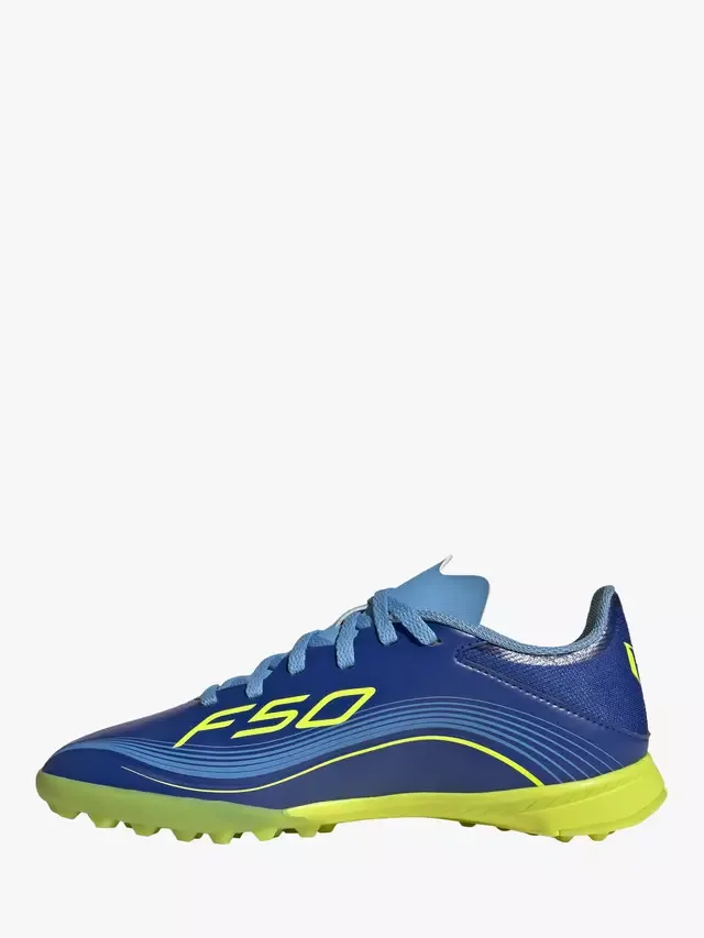 Детские футбольные бутсы F50 Messi League, синие adidas — фото 3
