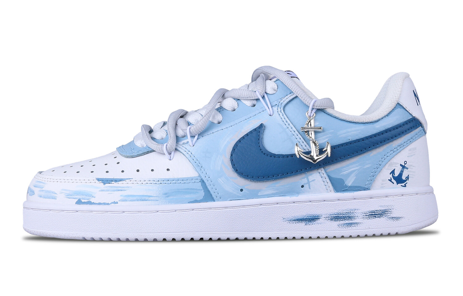 

Кроссовки для скейтбординга Nike Court Vision 1 унисекс, Light Blue