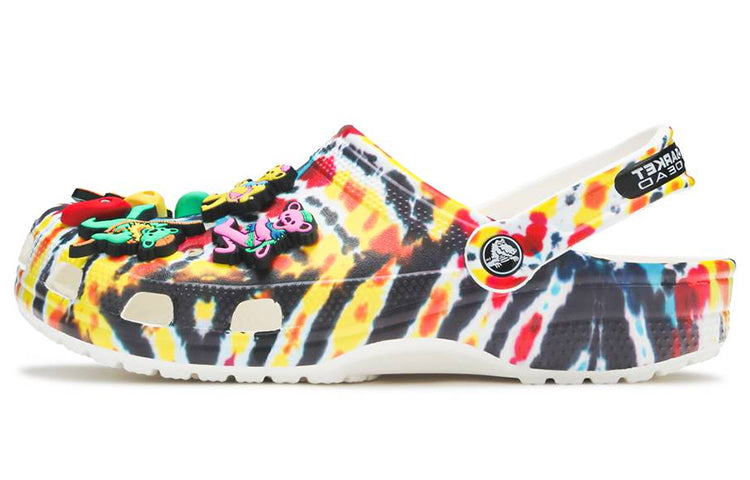 Сандалии Crocs Grateful Dead x Chinatown Market x Clog 'Tie Dye', разноцветный — фото 2
