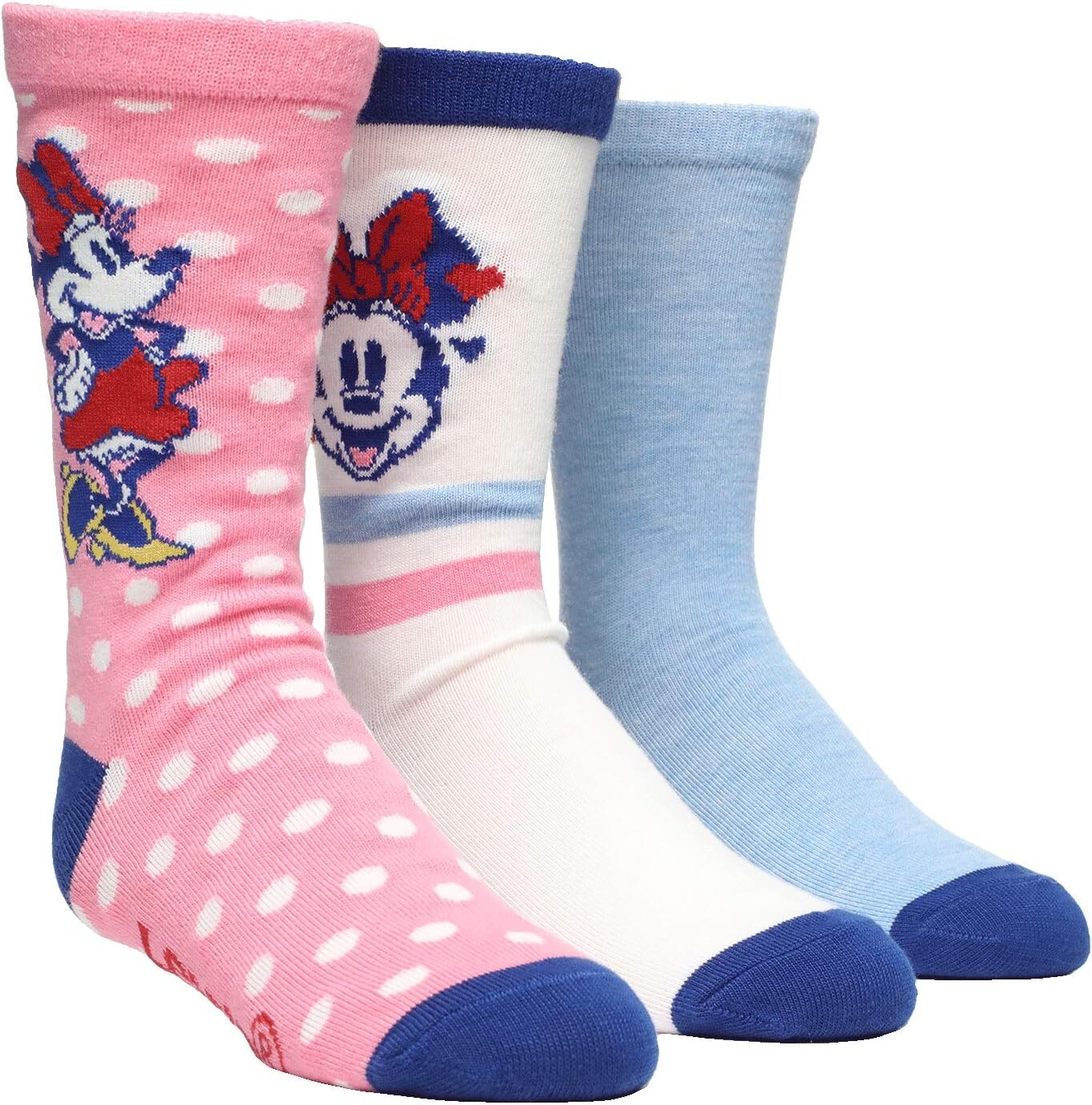 

Носки Levi'S Levi's x Disney Minnie Mouse Crew Socks 3-Pack, белый
