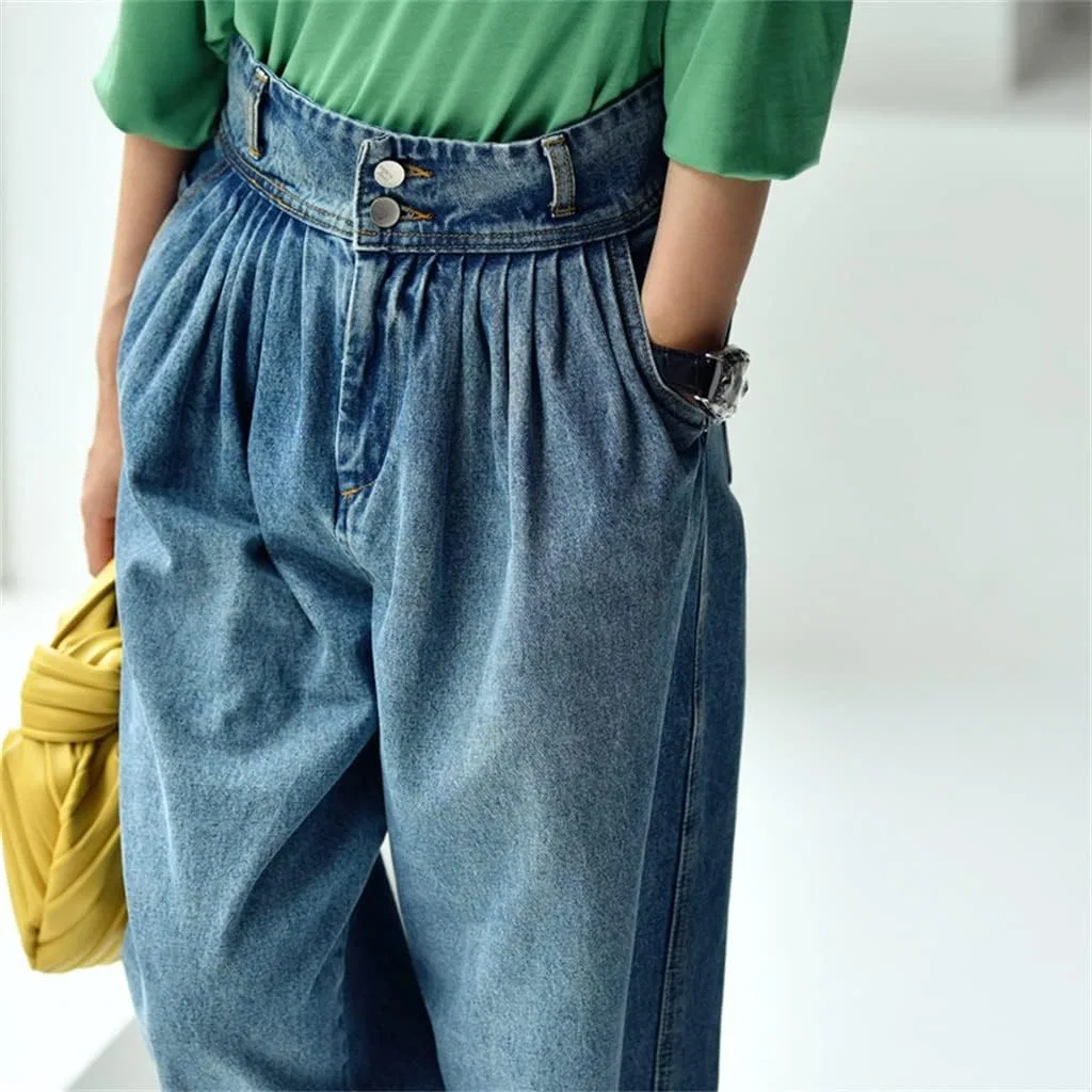 Джинсы свободные Fashion, D — фото 4