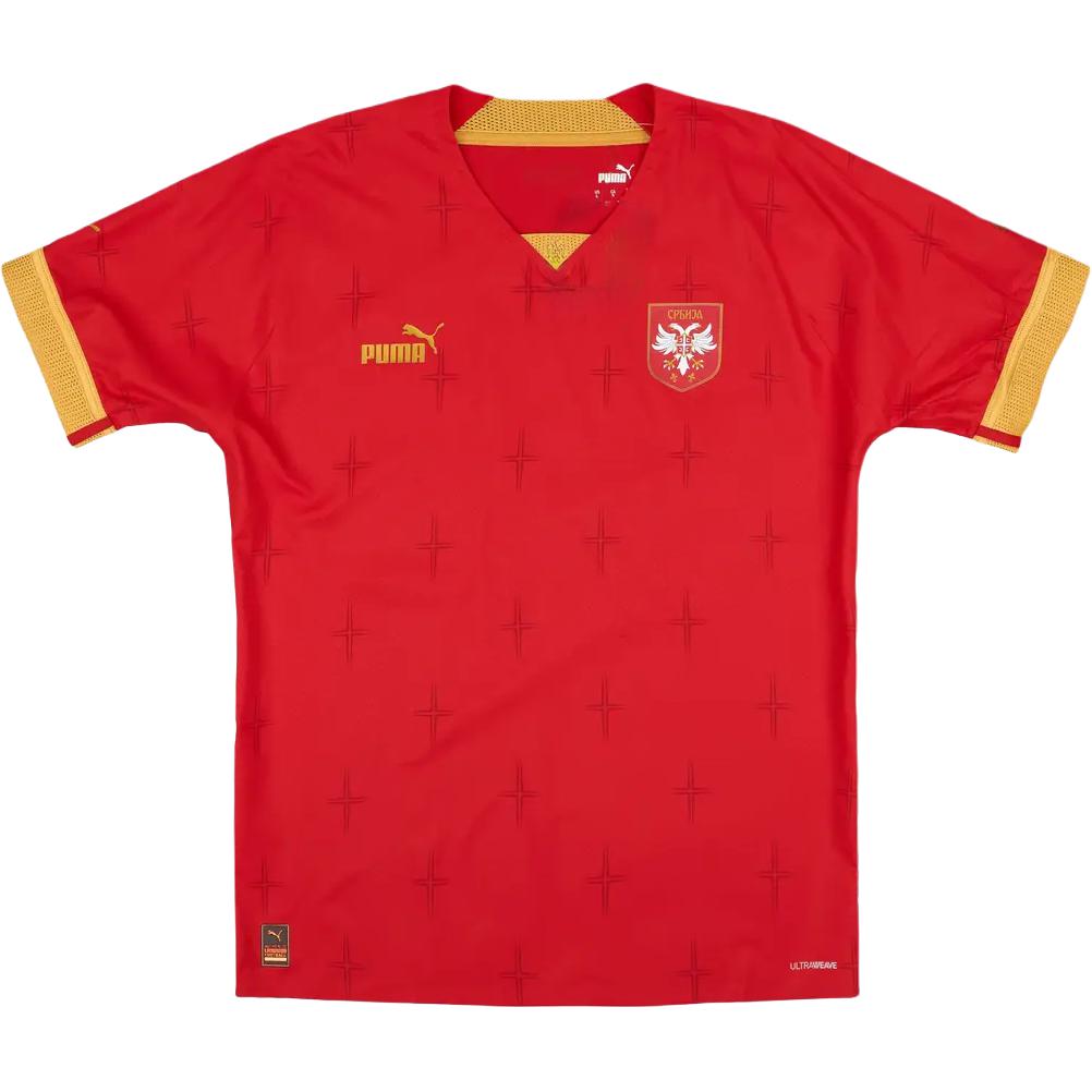 

Puma Мужская домашняя футбольная форма сборной Сербии 2022-23