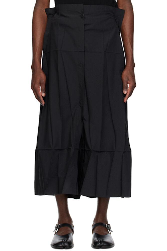 

Черные однотонные брюки 132 5. ISSEY MIYAKE