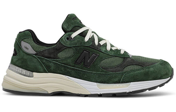 Кроссовки x jjjjound 992 сделано в сша New Balance, зеленый — фото 2