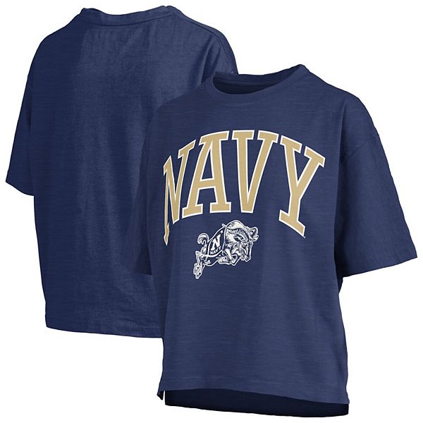 

Женская футболка oversized Navy Midshipmen Nelson Arch Pressbox, Синий, Женская футболка oversized Navy Midshipmen Nelson Arch Pressbox