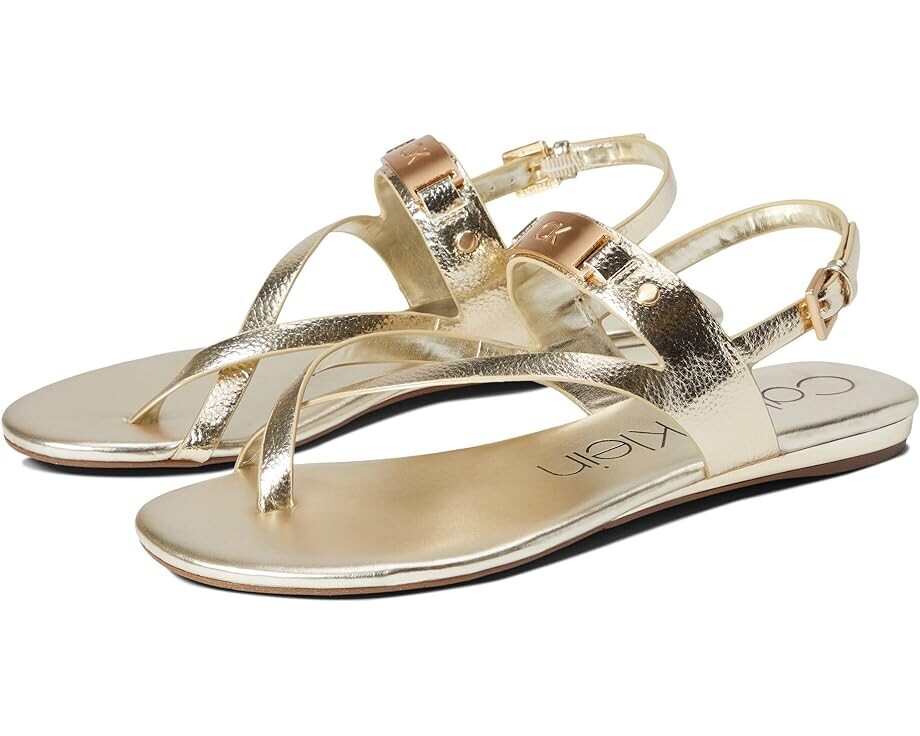

Сандалии Calvin Klein Sadra 2, золотой