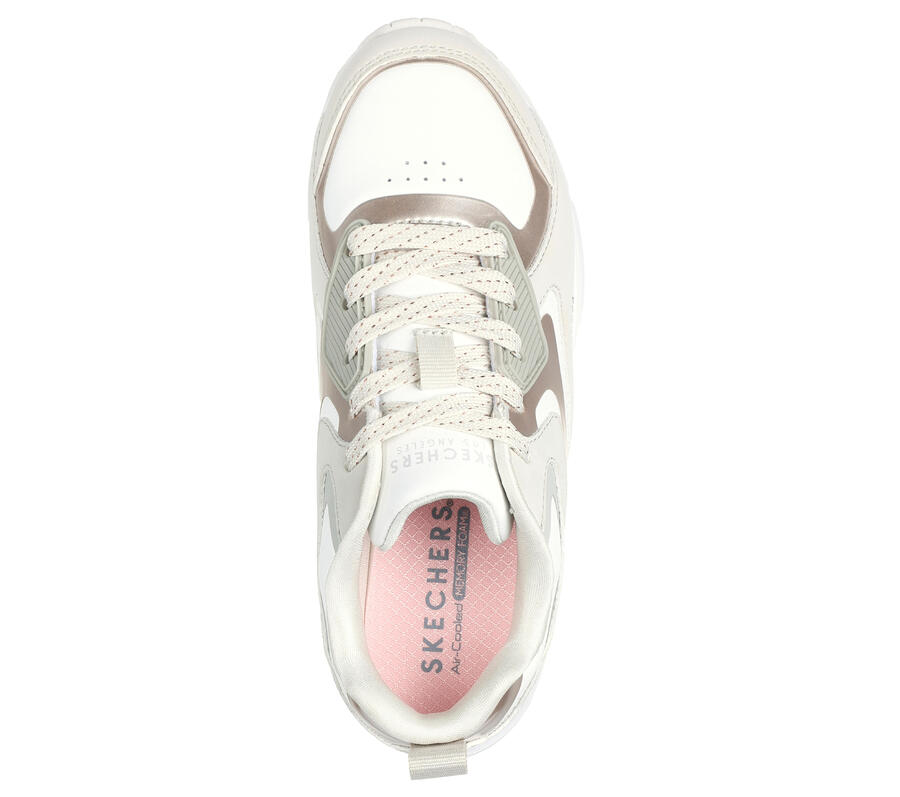 SKECHERS Детские кроссовки UNO GEN1 COLOR SURGE бежевые — фото 2