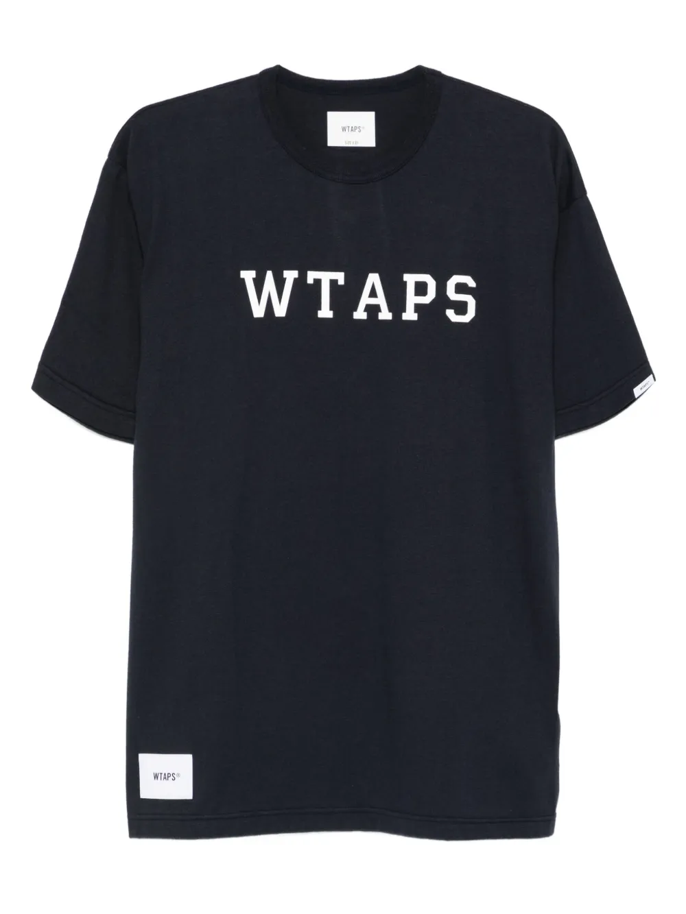 

Футболка Academy 01 с логотипом Wtaps, синий