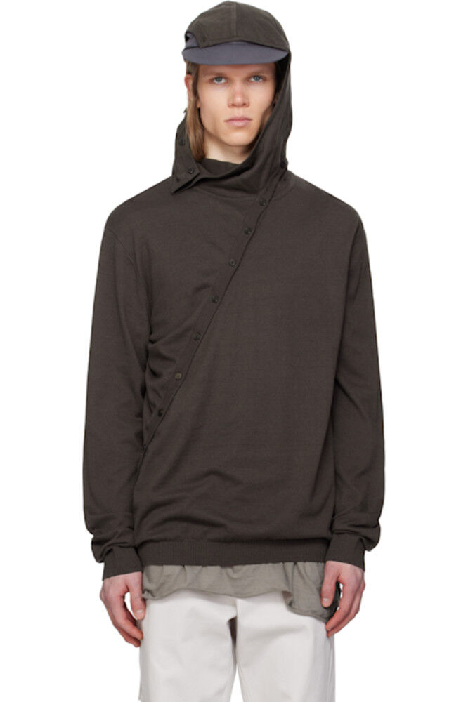 

Коричневый 8.0 Knit Center Hoodie POST ARCHIVE FACTION (PAF)