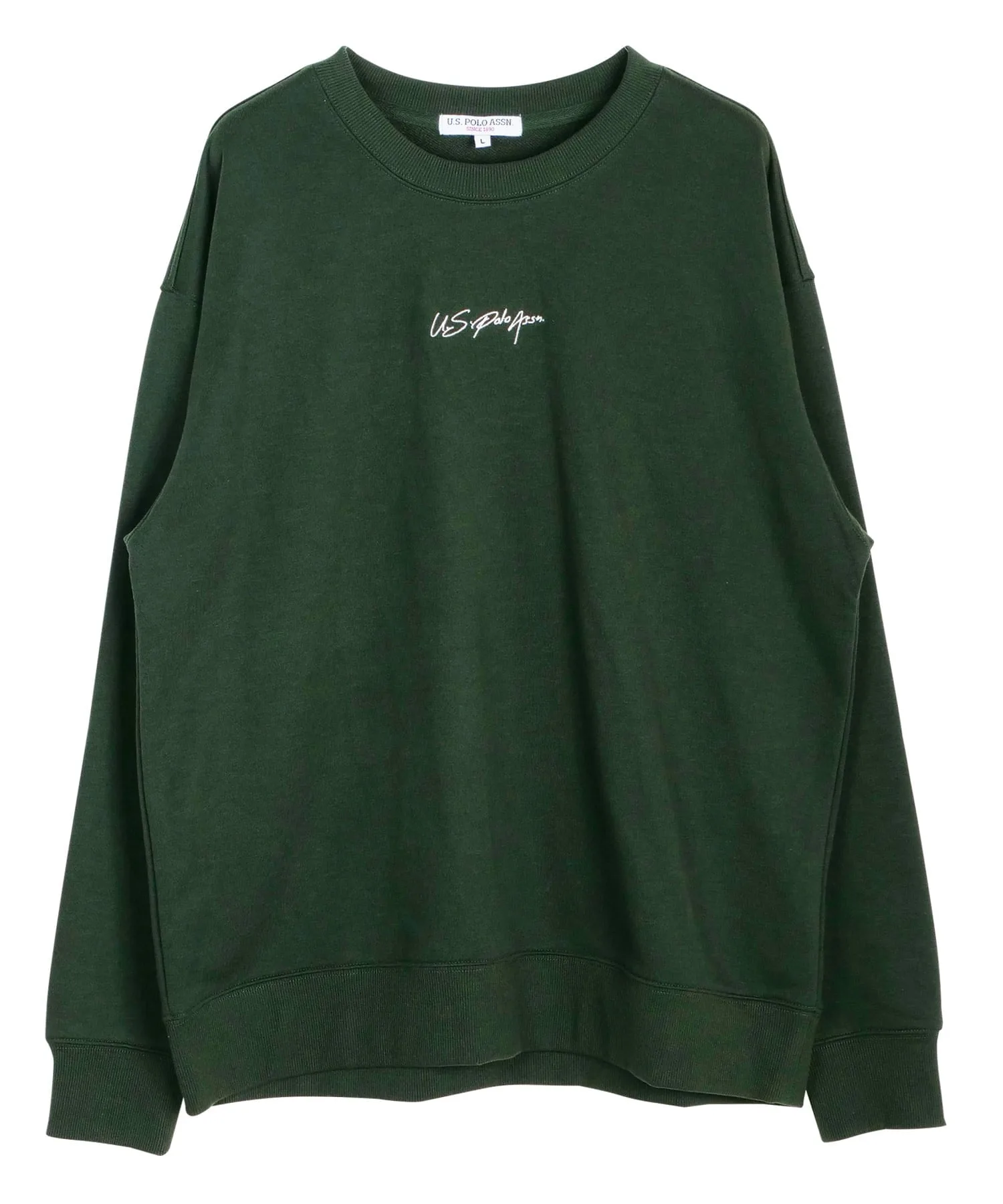 Свитшот с круглым вырезом, US.POLO ASSN. U.S. Polo Assn., c Green — фото 3