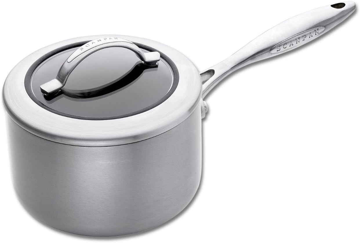 

Кастрюля Scanpan CTX с крышкой на 2 литра, серебристая, 65231600, Silver