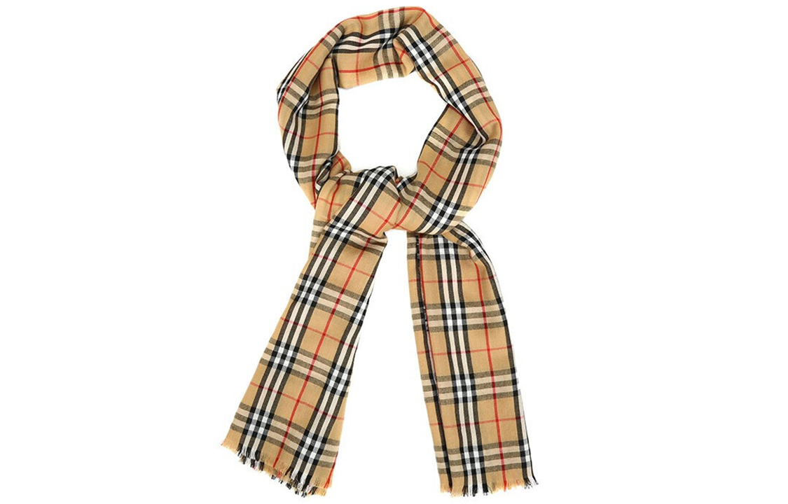 

Burberry Вязаный шарф унисекс желтые