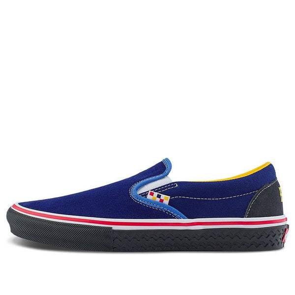 

Кроссовки skate slip-on 'padin musa blue' Vans, синий