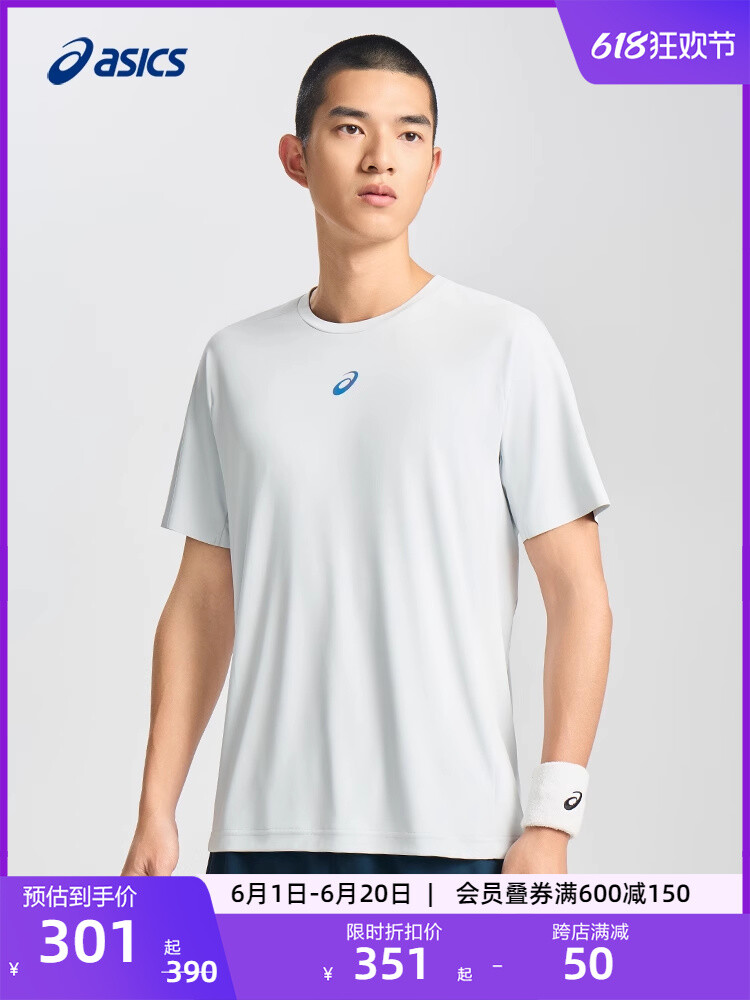 

Футболка спортивная мужская Asics D.Fresh для бега, черный