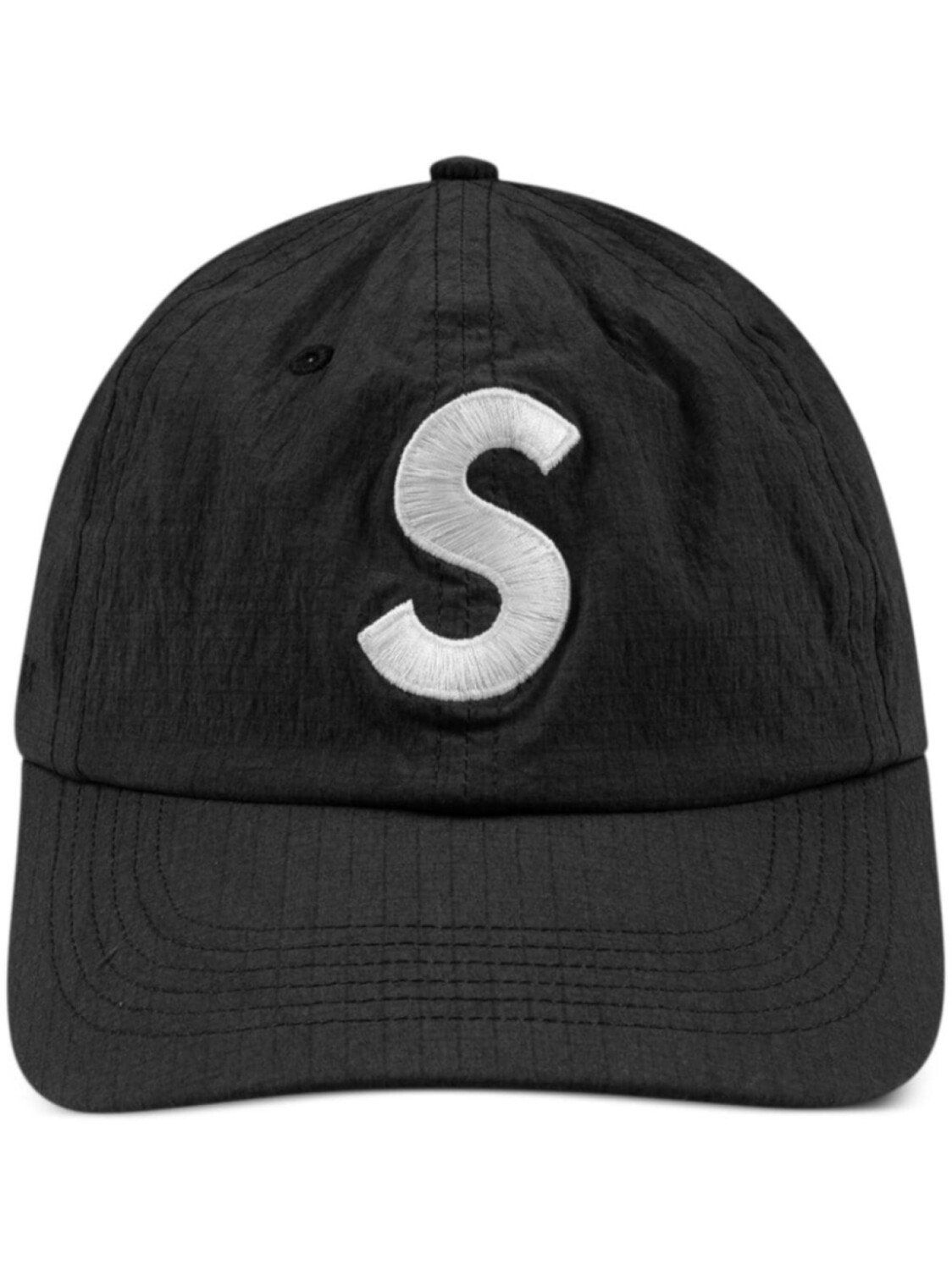

Supreme кепка с 6 панелями и логотипом S, черный